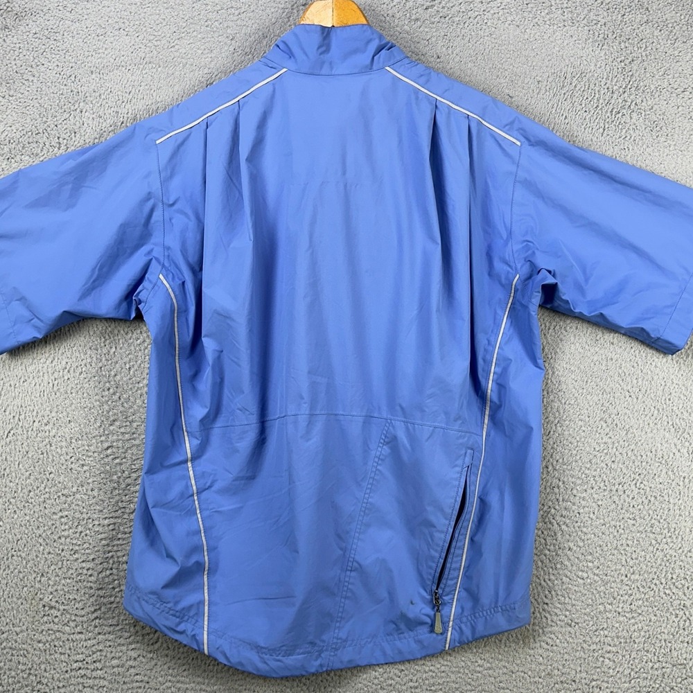 Zero Restriction Men Pullover Jacket Large Blue Q… - image 2